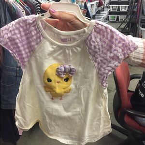 Little girls duck shirt